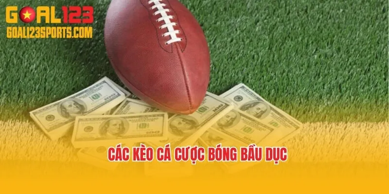 Các kèo cá cược bóng bầu dục