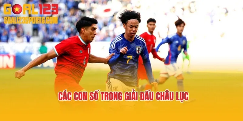 Các con số trong Giải đấu Châu lục